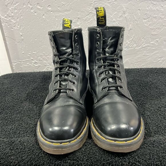 🔥 Dr. Martens Doc Martens Vintage 8-Eye Boots Mens Sz 9-9.5 Made in England -EU - Picture 4 of 13